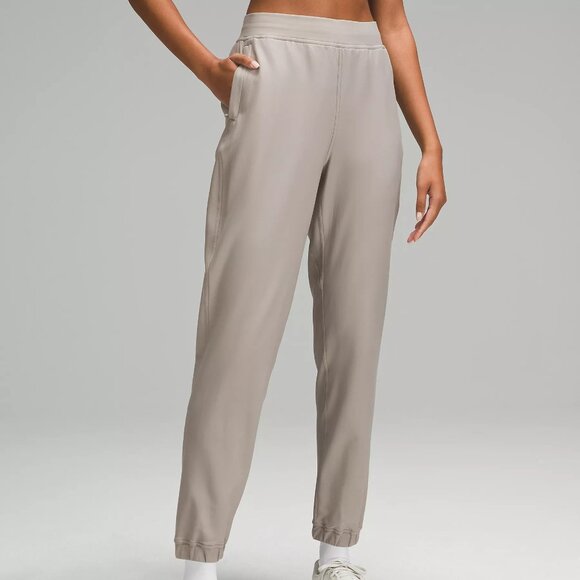 lululemon athletica Pants - NWT Lululemon Adapted State High-Rise Fleece Jogger Full Length in Riverstone